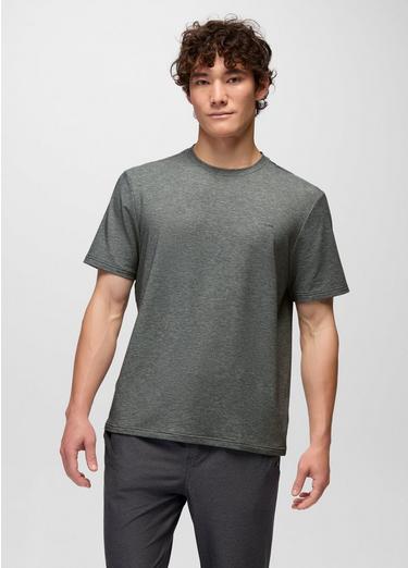 Tolmie Tech Short Sleeve Crew, Color: Heather Grey, image 9