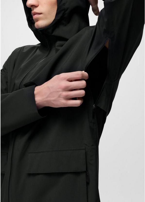 Wildtide Rain Parka, Color: Black, image 4