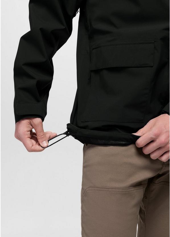 Wildtide Rain Parka, Color: Black, image 5