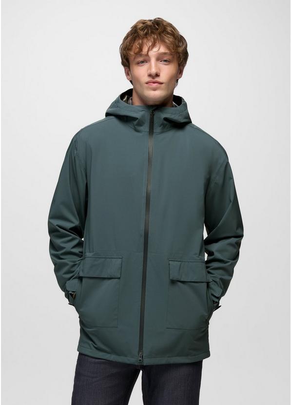 Wildtide Rain Parka, Color: Grey Blue, image 1