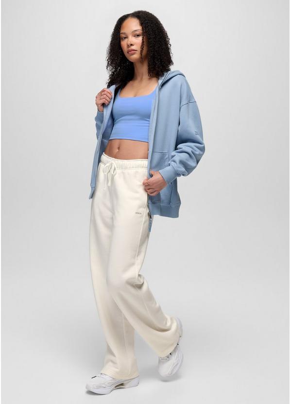 prAna Fleece Wide Leg Pant, Color: Alba, image 5