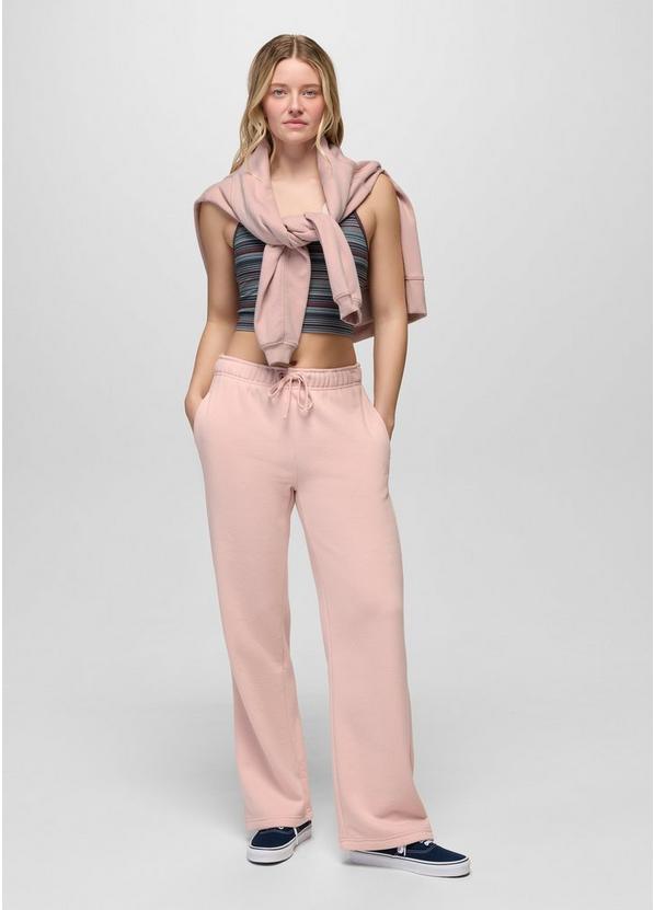 prAna Fleece Wide Leg Pant, Color: Dawn, image 6