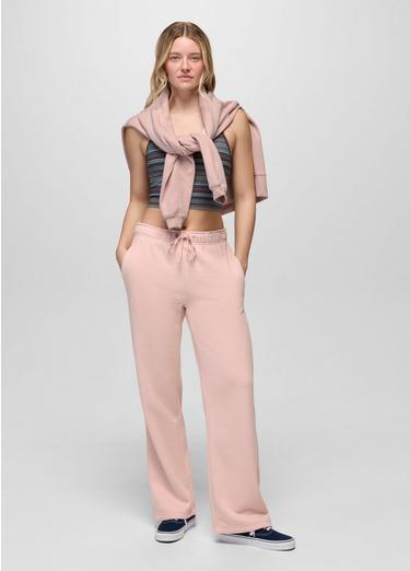 prAna Fleece Wide Leg Pant, Color: Dawn, image 9