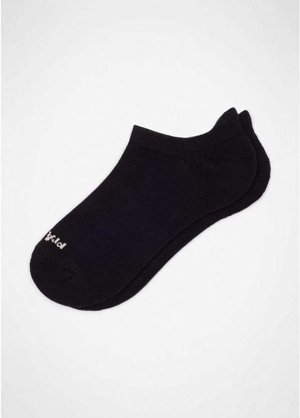 prAna Tab Sock, Color: Black / Soft White, image 1