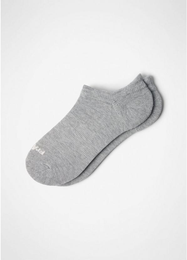 prAna Tab Sock, Color: Soft White / Shadow, image 1