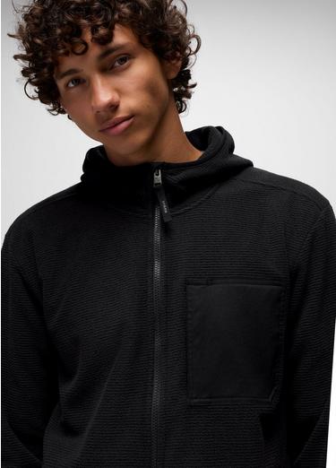 Stretch Zion Fleece Full Zip Hoodie, Color: Black, image 7