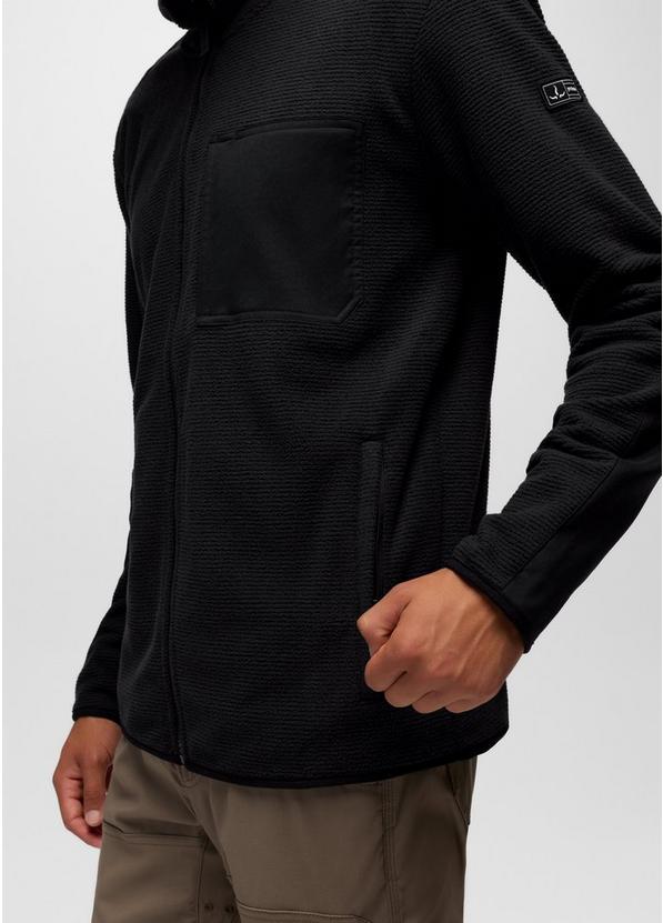Stretch Zion Fleece Full Zip Hoodie, Color: Black, image 5