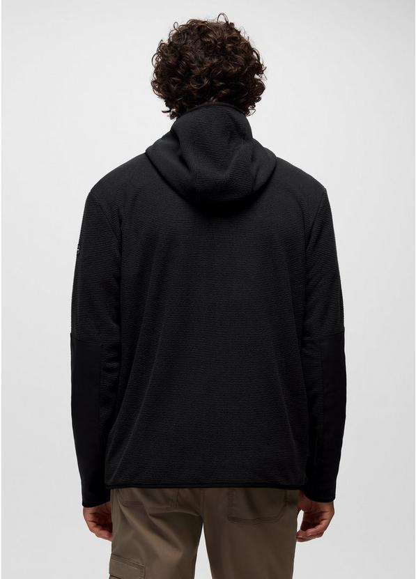 Stretch Zion Fleece Full Zip Hoodie, Color: Black, image 2
