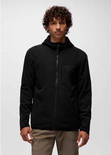 Stretch Zion Fleece Full Zip Hoodie, Color: Black, image 5