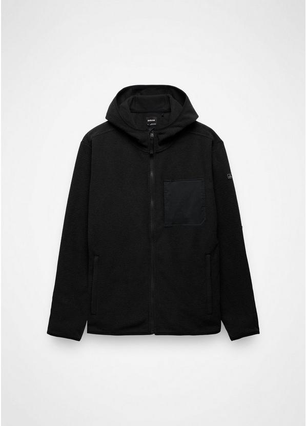 Stretch Zion Fleece Full Zip Hoodie, Color: Black, image 8