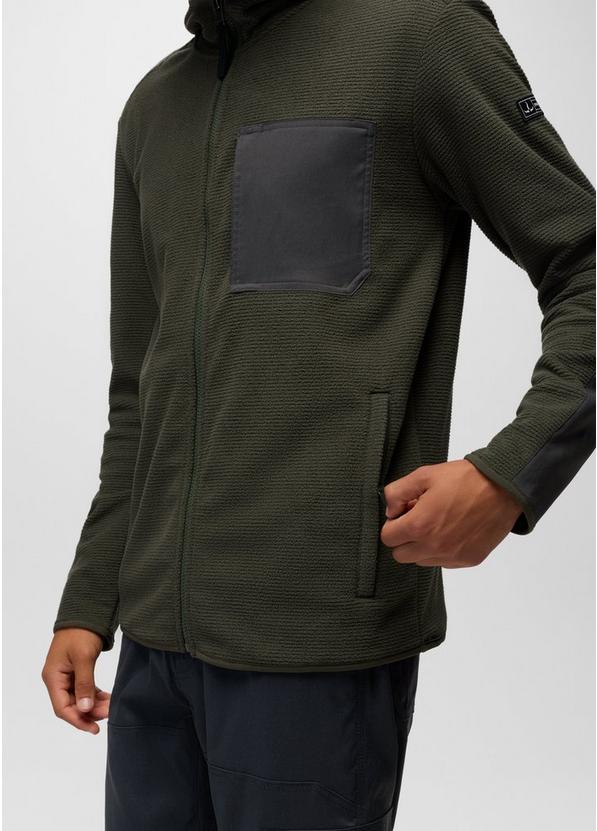 Stretch Zion Fleece Full Zip Hoodie, Color: Spruce, image 5