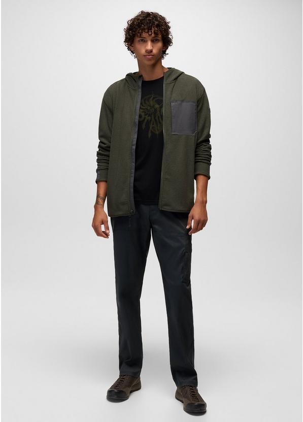 Stretch Zion Fleece Full Zip Hoodie, Color: Spruce, image 7