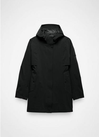 Wildtide Rain Jacket, Color: Black, image 3