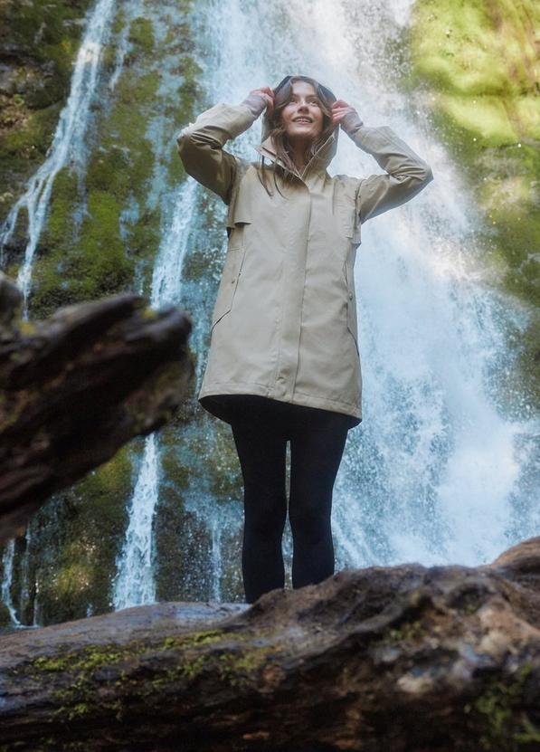 Wildtide Rain Jacket, Color: Sandbar, image 2
