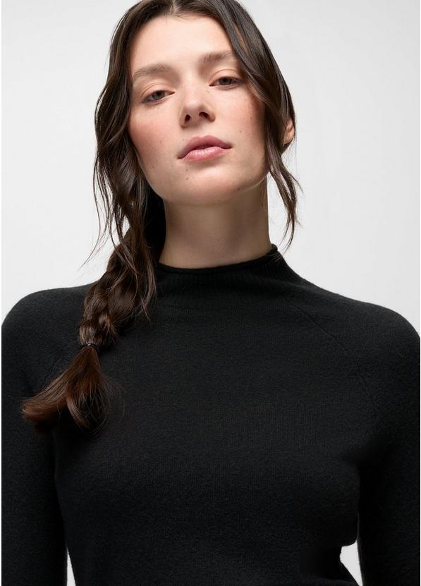 Three Falls Sweater Dress, Color: Black, image 3