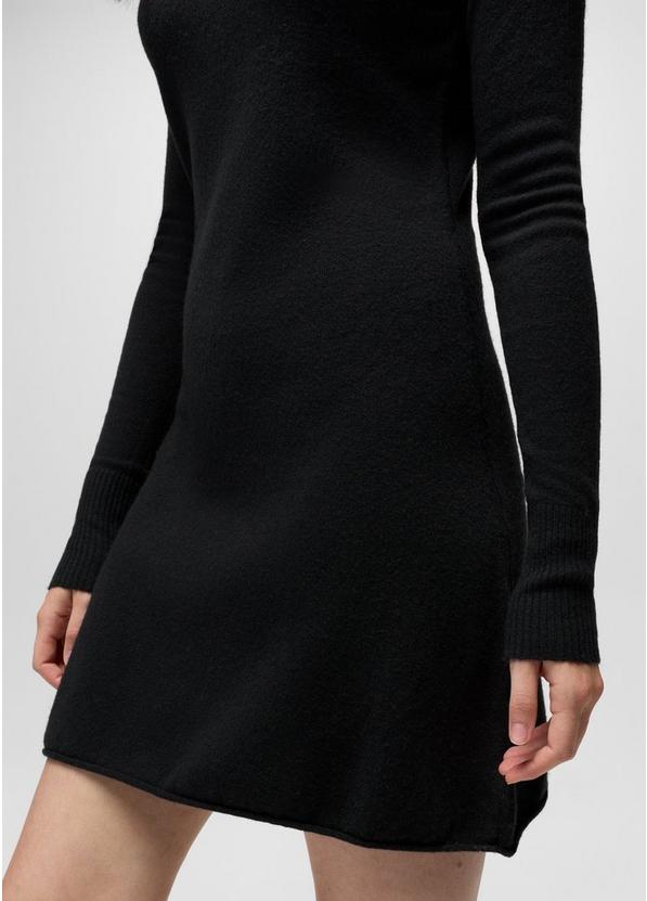 Three Falls Sweater Dress, Color: Black, image 4