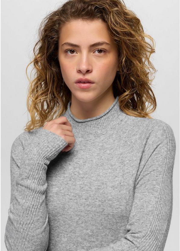 Three Falls Sweater Dress, Color: Heather Grey, image 3