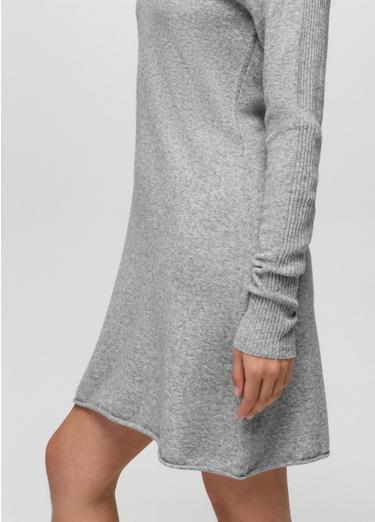 Three Falls Sweater Dress, Color: Heather Grey, image 12