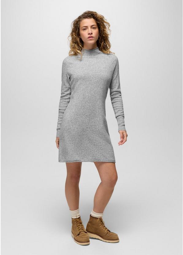 Three Falls Sweater Dress, Color: Heather Grey, image 1
