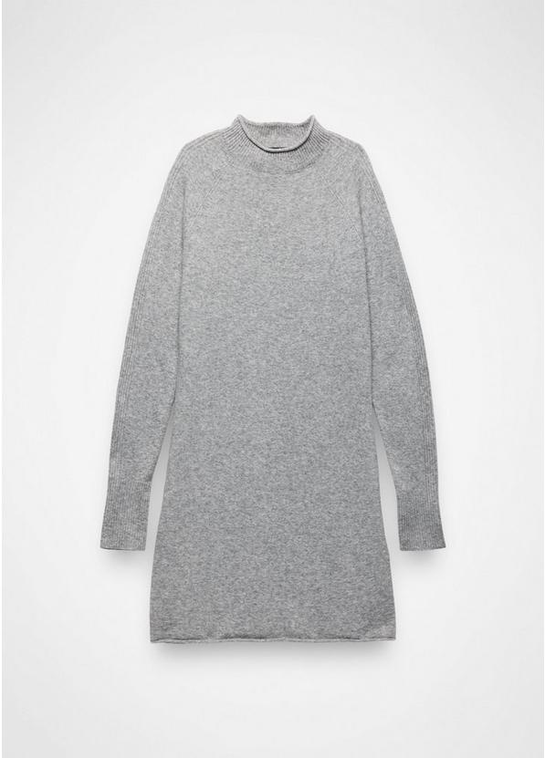 Three Falls Sweater Dress, Color: Heather Grey, image 6