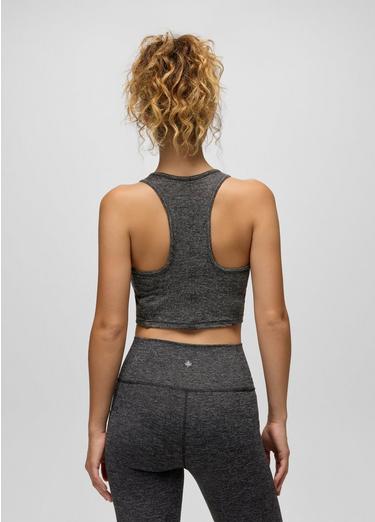 Infinite Energy Longline Bra, Color: Black, image 2