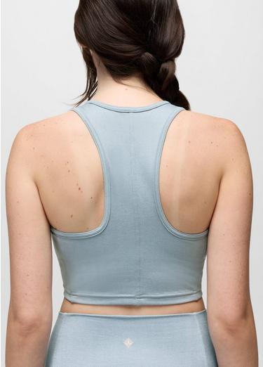 Infinite Energy Longline Bra, Color: Glacier Skies, image 8