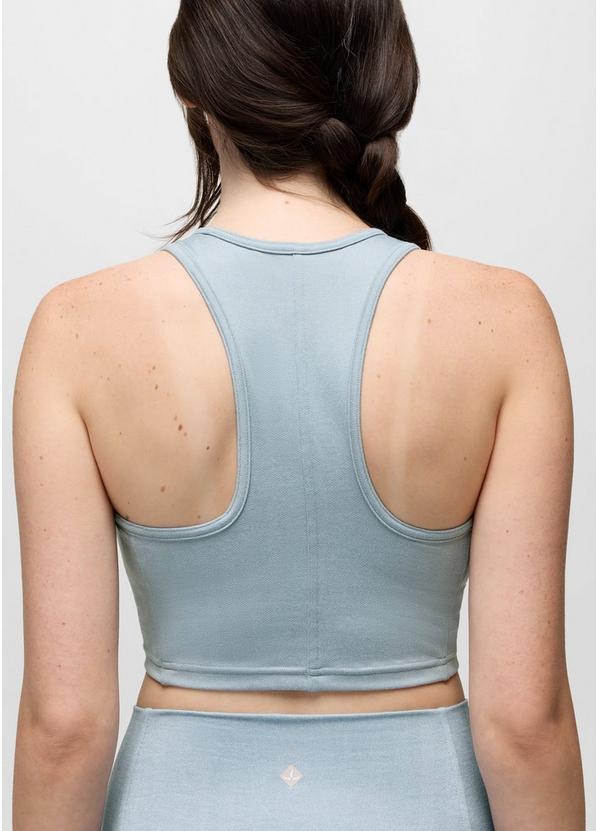 Infinite Energy Longline Bra, Color: Glacier Skies, image 4