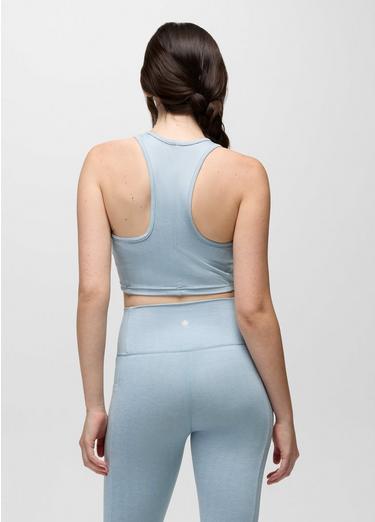 Infinite Energy Longline Bra, Color: Glacier Skies, image 6