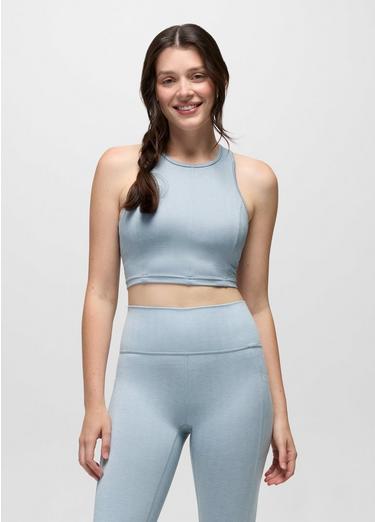 Infinite Energy Longline Bra, Color: Glacier Skies, image 5