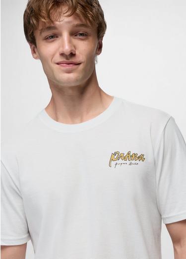 prAna Rain Safe Short Sleeve Tee, Color: Soft White, image 3