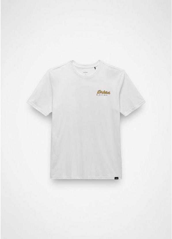 prAna Rain Safe Short Sleeve Tee, Color: Soft White, image 8