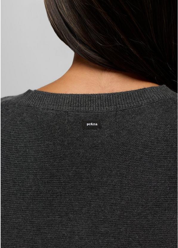 Milani Long Sleeve V-Neck, Color: Charcoal, image 4
