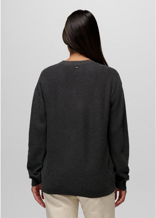 Milani Long Sleeve V-Neck, Color: Charcoal, image 2