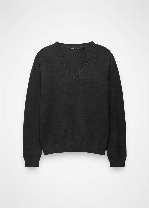 Milani Long Sleeve V-Neck, Color: Charcoal, image 6