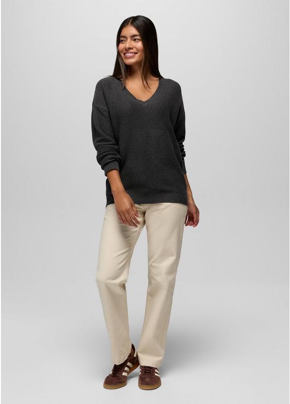 Milani Long Sleeve V-Neck, Color: Charcoal, image 5