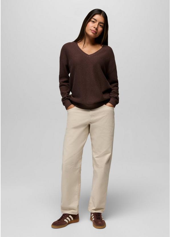 Milani Long Sleeve V-Neck, Color: Mocha, image 5