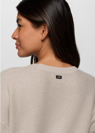 Milani Long Sleeve V-Neck, Color: Almond, image 8