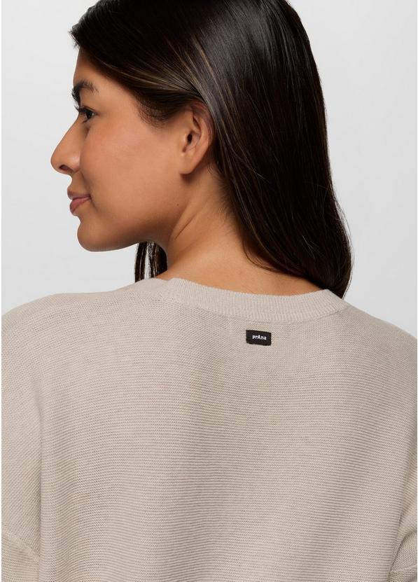 Milani Long Sleeve V-Neck, Color: Almond, image 4
