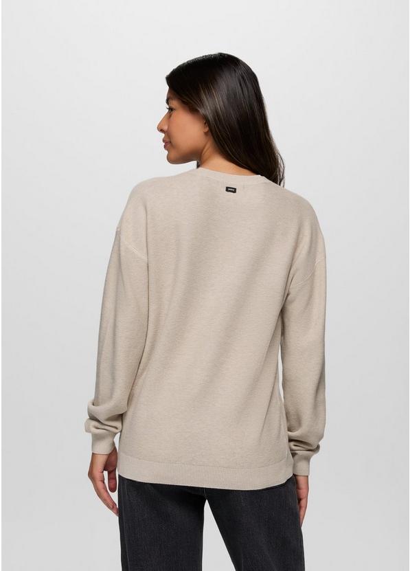 Milani Long Sleeve V-Neck, Color: Almond, image 2