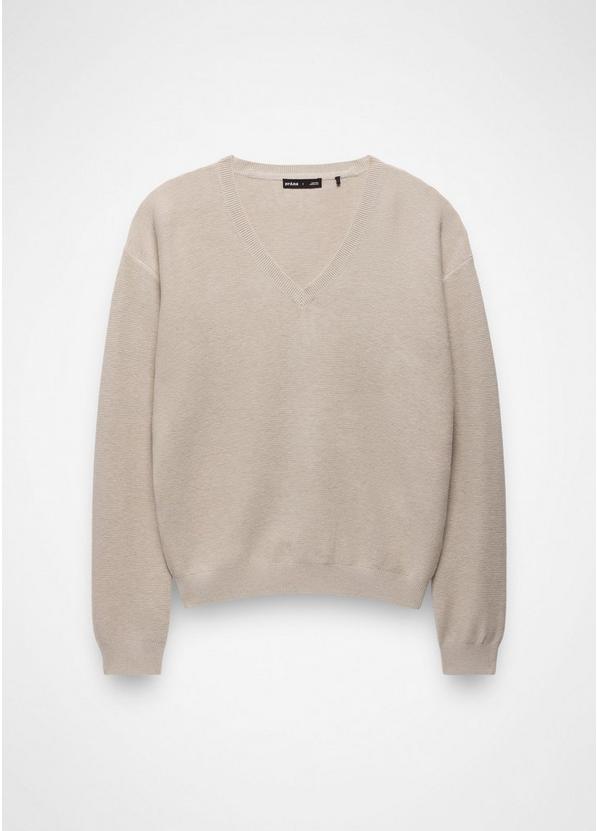 Milani Long Sleeve V-Neck, Color: Almond, image 6