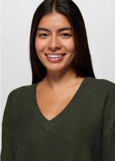 Milani Long Sleeve V-Neck, Color: Nori, image 15