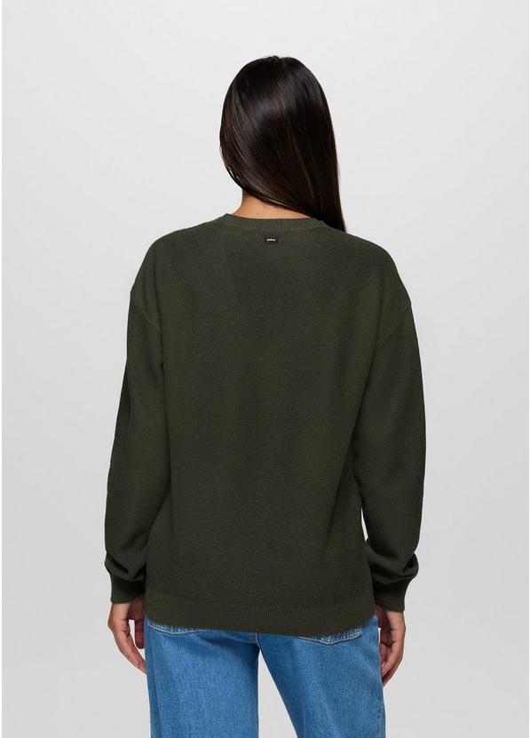 Milani Long Sleeve V-Neck, Color: Nori, image 2