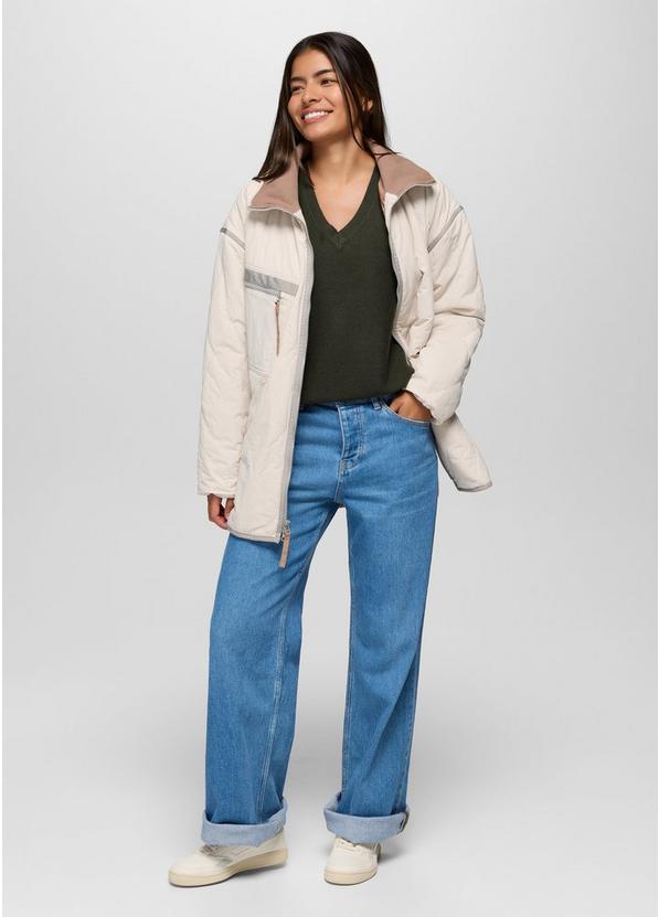 Milani Long Sleeve V-Neck, Color: Nori, image 5