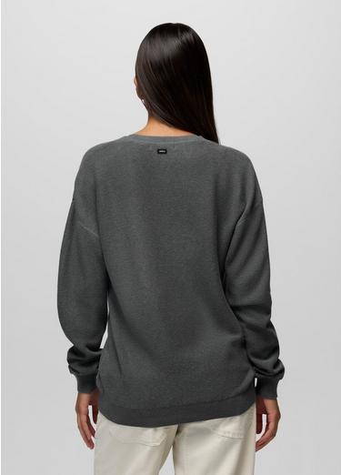 Milani Long Sleeve V-Neck, Color: Weathered Blue, image 10