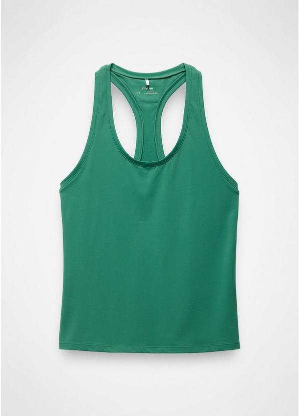 Luxara Racerback Long Tank, Color: Jade, image 6