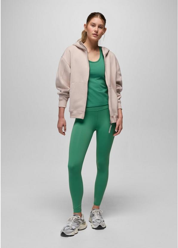 Luxara Racerback Long Tank, Color: Jade, image 5