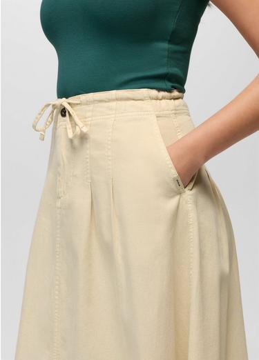 Mountain Maven Maxi Skirt, Color: Natural Denim, image 3