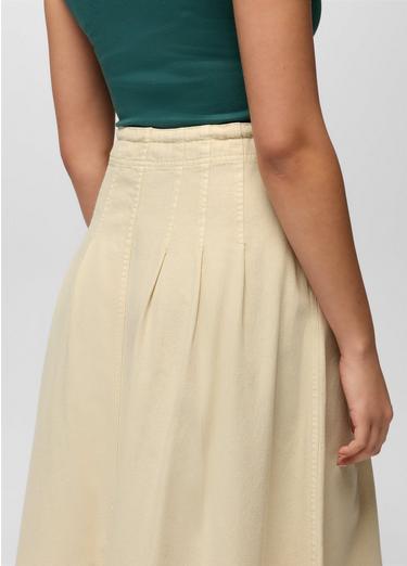 Mountain Maven Maxi Skirt, Color: Natural Denim, image 4