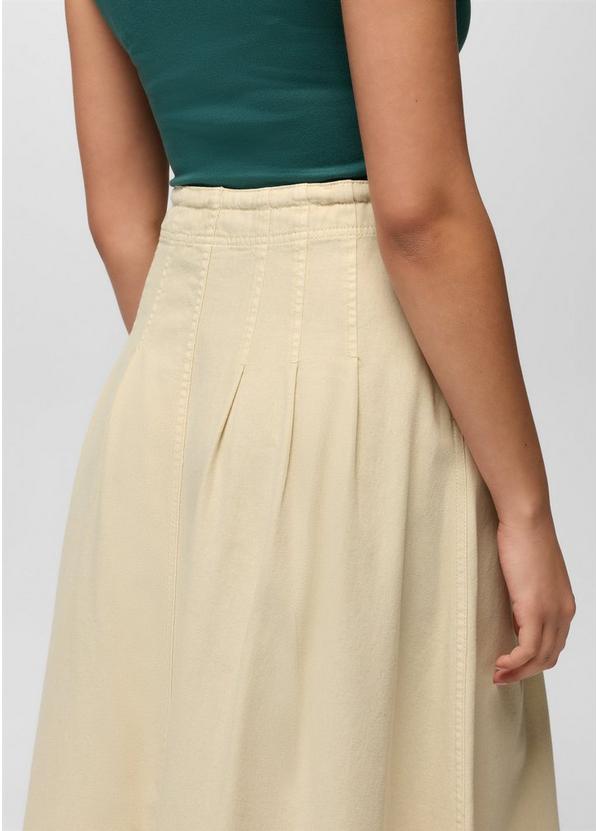 Mountain Maven Maxi Skirt, Color: Natural Denim, image 4