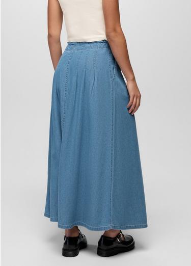 Mountain Maven Maxi Skirt, Color: Blue Denim, image 6